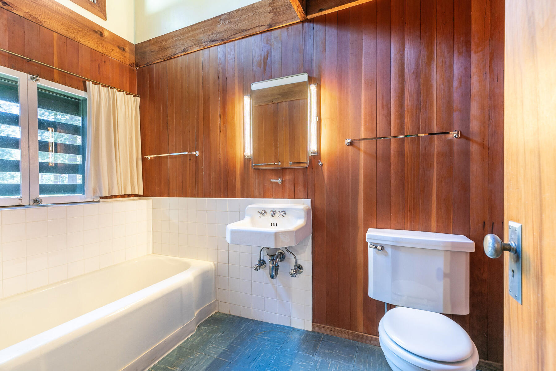 The Upstairs Bath — before