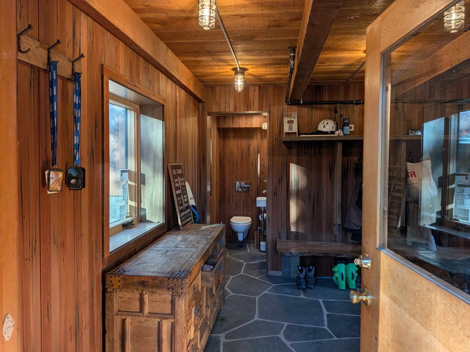 The Front Entry — after