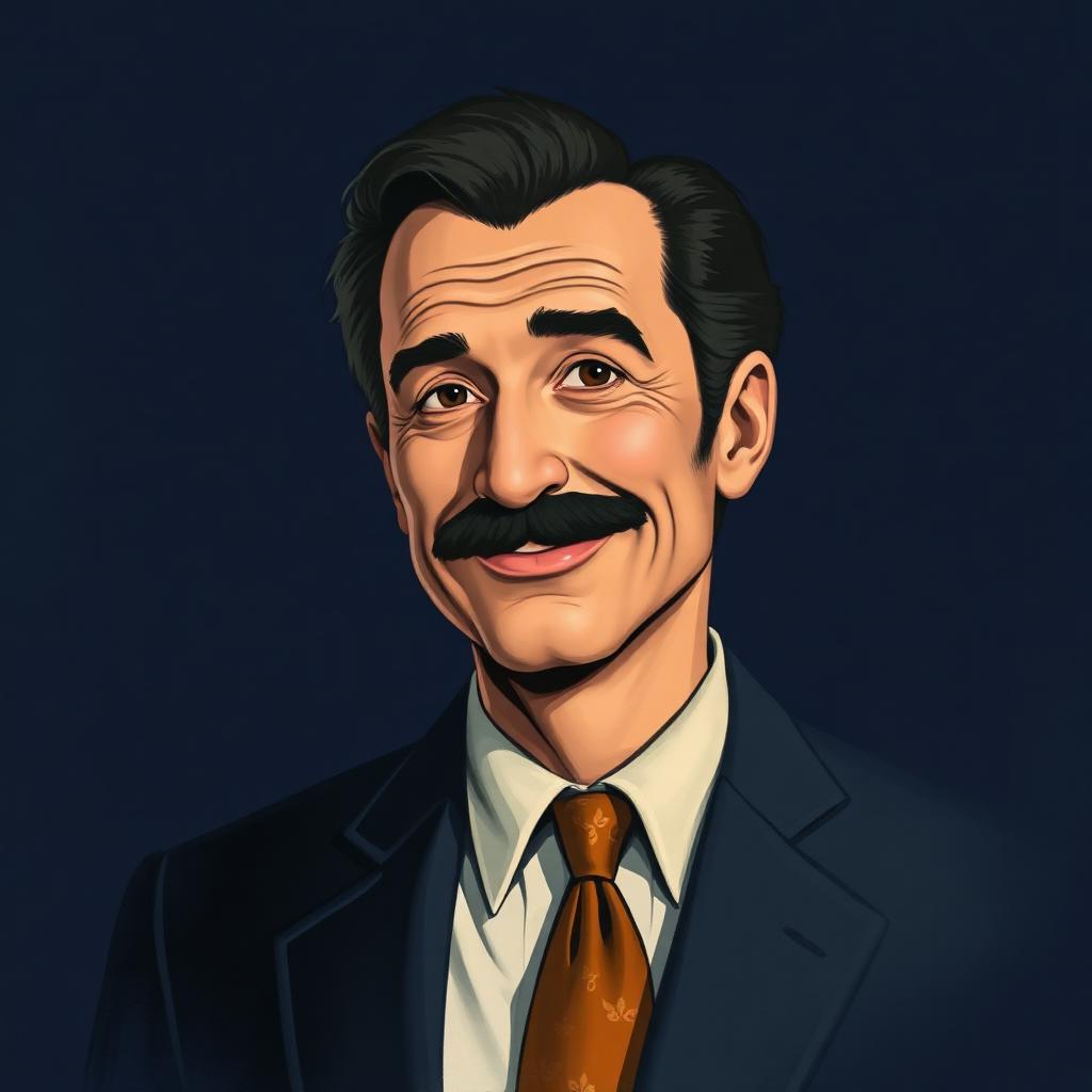 Portrait of Walt Disney