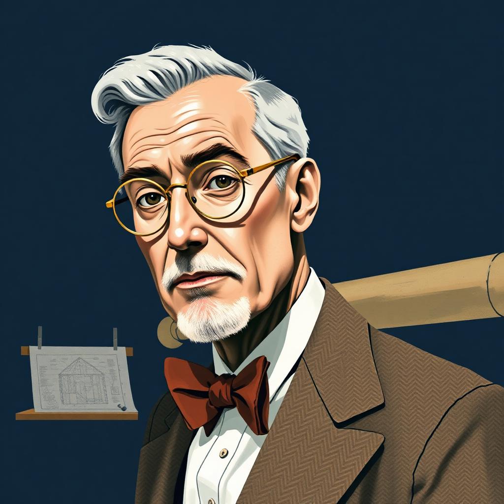 Portrait of William Wurster